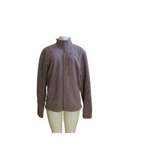 Men's Patagonia 1/4 Zip Pullover Brown Fleece Sweater/Jacket Medium